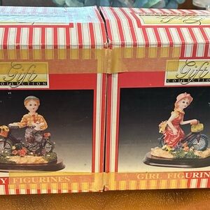 Boy and Girl Figurines